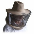 thumbnail image 1 of Goodland Bee Supply GLVEIL-LG Natural Cotton Beekeepers Medium / Large Hat Veil Bee Protection During Beehive, 1 of 2