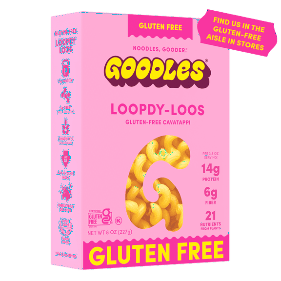 Goodles Dry Pasta Gluten-Free Loopdy-Loos - 8 oz