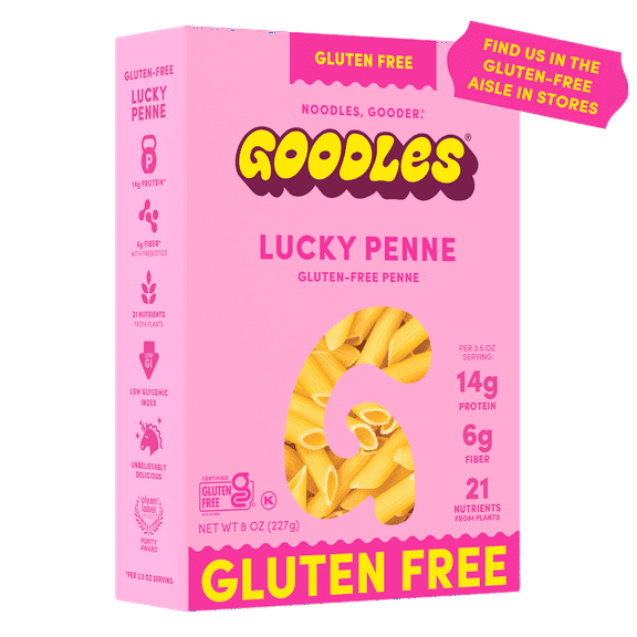 Goodles Dry Pasta Gluten-Free Lucky Penne - 8 oz
