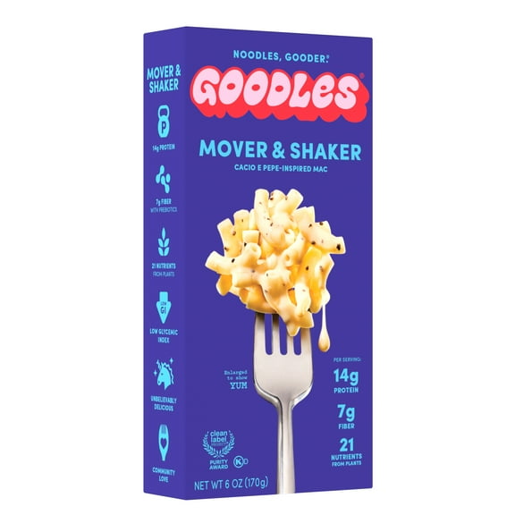 Goodles Mac & Cheese Mover & Shaker, Cacio E Pepe, Macaroni , Shelf-Stable, 6 oz