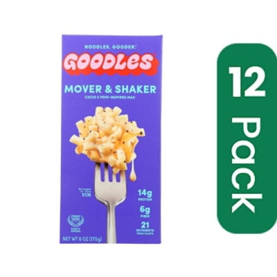 Goodles Mover & Shaker Mac N Cheese 6 oz (Pack Of 12)