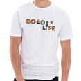 thumbnail image 1 of Goodlife Graphic Design Ring Spun Combed Cotton Short Sleeve Deluxe Jersey T-Shirt - White XL, 1 of 4