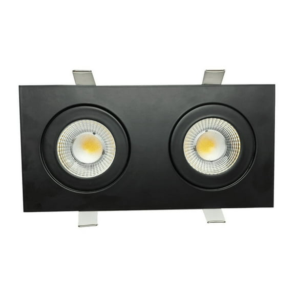 Goodlite Flarion G-01121 3.5" 10W LED Rotating Square Gimbal Selectable CCT