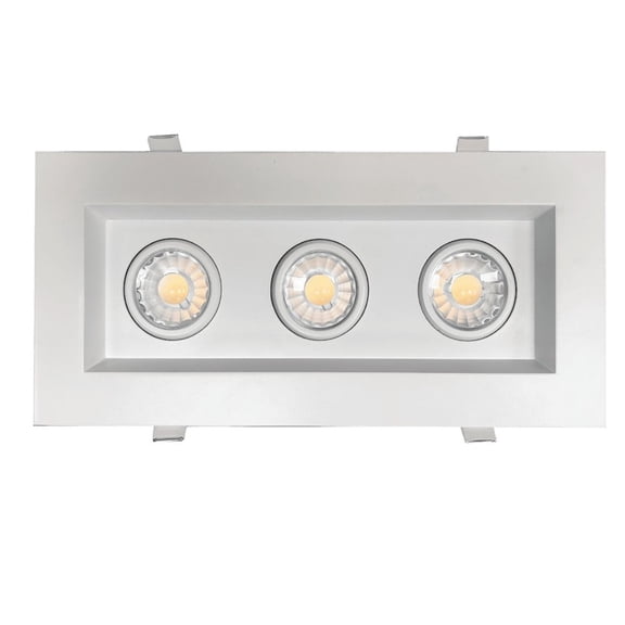 Goodlite G-48317 3 23W 3 Head LED Gimbal Selectable CCT