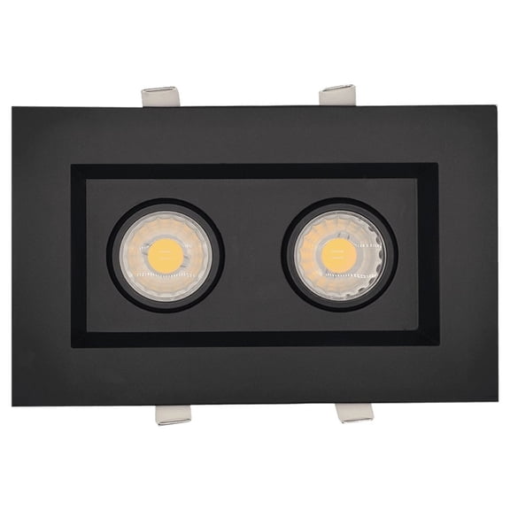 Goodlite G-48464 3 15W 2 Head LED Gimbal Selectable CCT