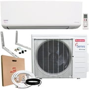 Goodman 18,000 BTU 18 SEER2 Ductless Mini-Split Inverter Heat Pump Air Conditioner 1000 sq. ft.