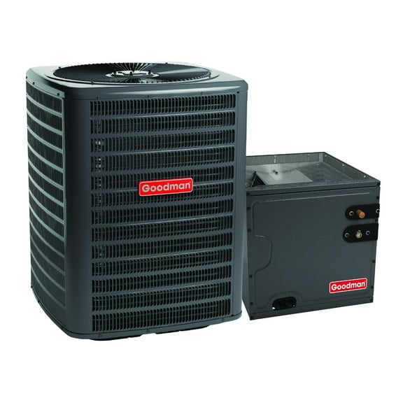 Goodman 2.5 Ton 13.4 SEER2 AC & 21" Wide Vertical Cased Coil System, R32