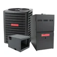 thumbnail image 1 of Goodman 3.5 Ton 14.5 SEER2 AC & 80% AFUE 80K BTU Gas Furnace System - Horizontal with 50FT Copper Line Set & Propane Conversion Kit, 1 of 4