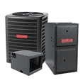 thumbnail image 1 of Goodman 3.5 Ton 14.5 SEER2 AC & 92% AFUE 100K BTU Gas Furnace System - Horizontal R32 with 25FT Copper Line Set, 1 of 5