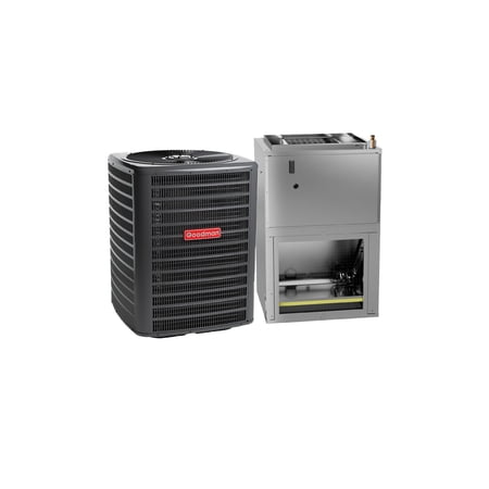 Goodman 3 Ton 14.5 SEER2 R32 Heat Pump Split System With 5kW Heater Built-In Wall-Mounted Air Handler