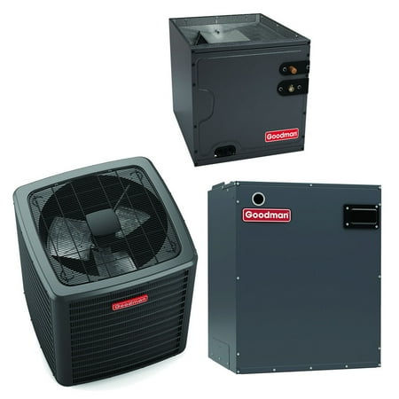 Goodman 3 Ton 18 SEER2 R-32 2-Stage Air Conditioning System (2,000 CFM) |GLXT7CA3610-CAPTA4230D3-MBVB20DP1X00A