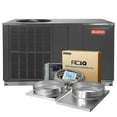 thumbnail image 1 of Goodman 5 Ton 13.4 SEER2 Packaged Heat Pump Unit & Install Kit - R32 Horizontal | 60000 BTU AC/Heating System, 1 of 9