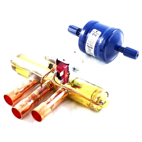 Goodman-Amana 0151R00069SP Reversing Valve w/ Coil & Dryer, replacement for 0151M00019S