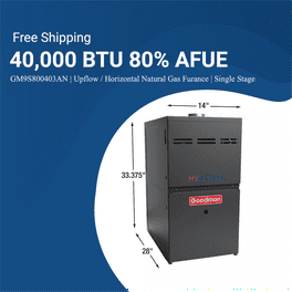 60000 Btu Goodman Low Nox Furnace Mobile Home Gas Furnace Goodman