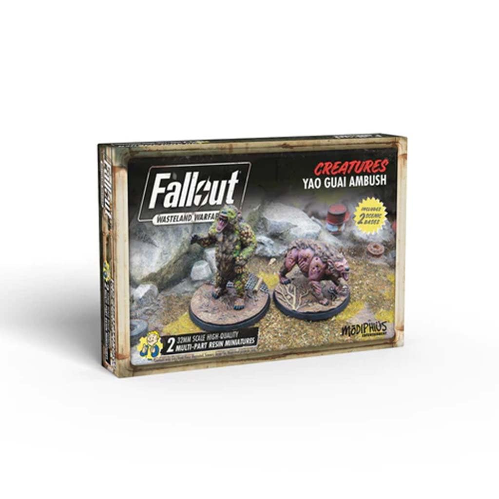 Goodman Games Fallout DHF10 Wasteland Warfare Creatures Yao Guai