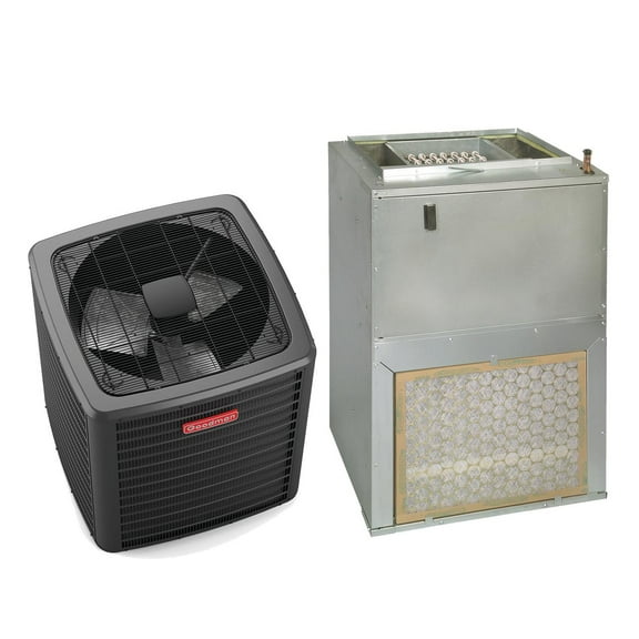 Goodman Multi-Family Series 2 Ton 15.2 SEER2 R-32 Front-Return Heat Pump System (8Kw Heat)