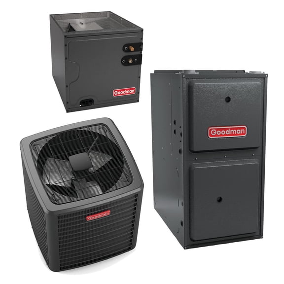 Goodman Multi-Family Series 3 Ton 15.2 SEER2 R-32 100,000 Btu 96% Afue Dual Fuel System (Variable Speed Motor)