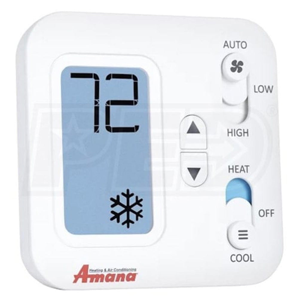 Goodman PHWTA150H Johnson, Thermostat, Wired, NonProgrammable, 2