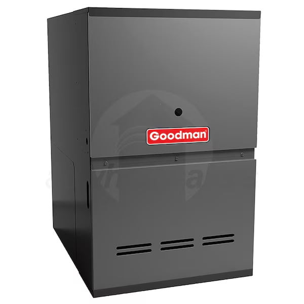 Goodman R32 80% AFUE Gas Furnace Multi Speed ECM, Two Stage, Downflow ...