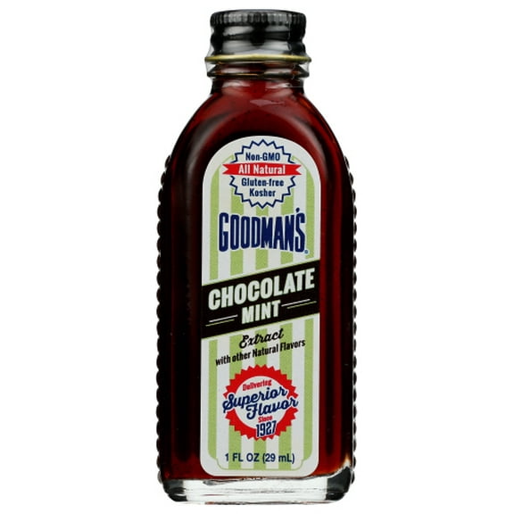 Goodman's Extract Chocolate Mint 1 fl oz (Pack Of 6)