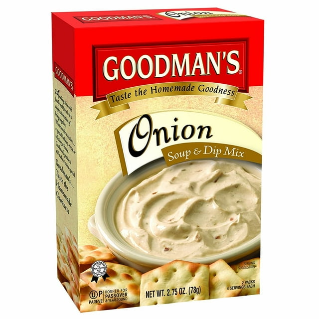 Goodman's Onion Soup & Dip Mix, 2.75ounce Pack of 2