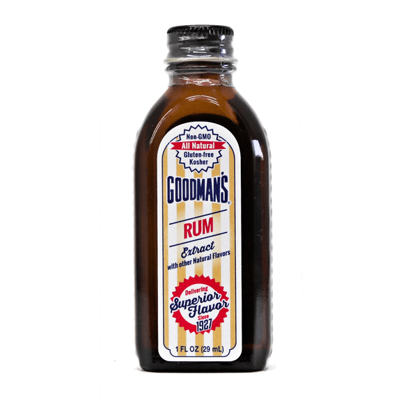Goodman's Rum Extract, 1 fl oz