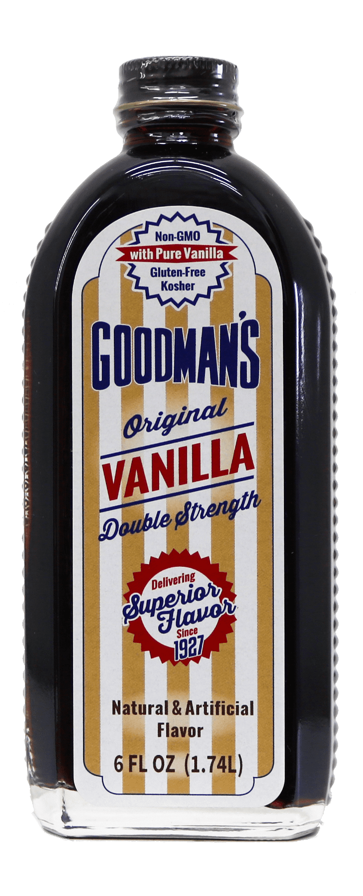 Goodman's Vanilla Original Double Strength Nat & Art, 6 oz