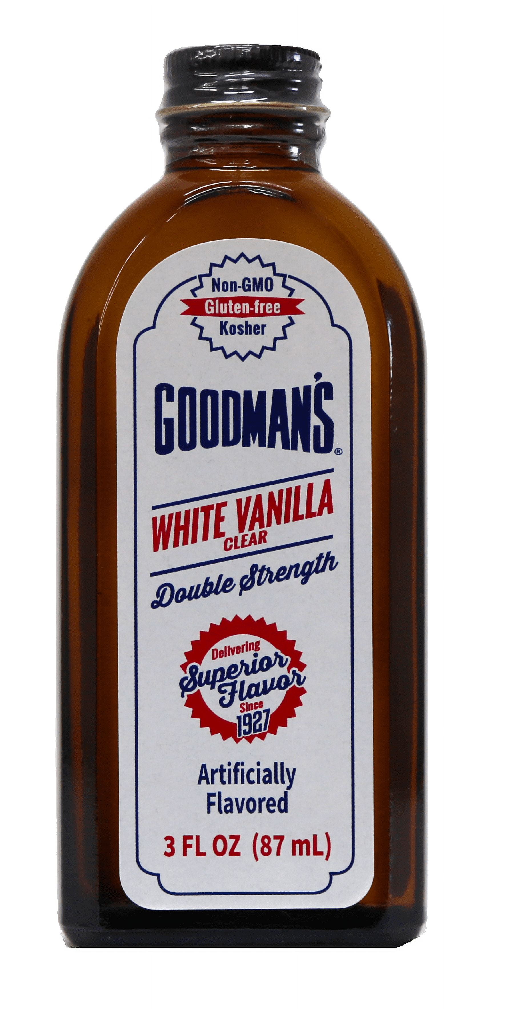 Goodman's Vanilla White (Clear) Artificial 3 fl oz