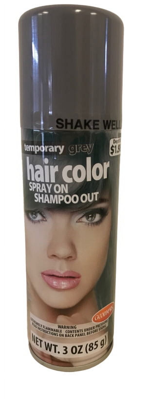 Goodmark Halloween Temporary Hair Color Spray Grey
