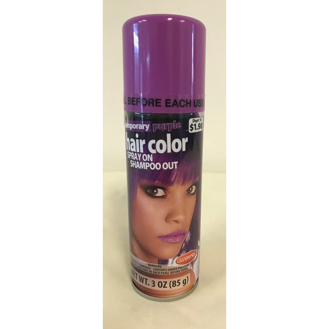 Goodmark Halloween Temporary Hair Color Spraypurple