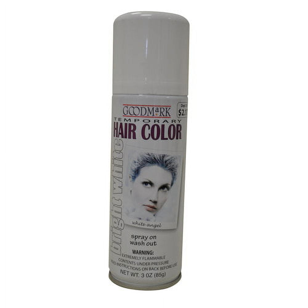 Goodmark Temporary Hair Color Spray, White