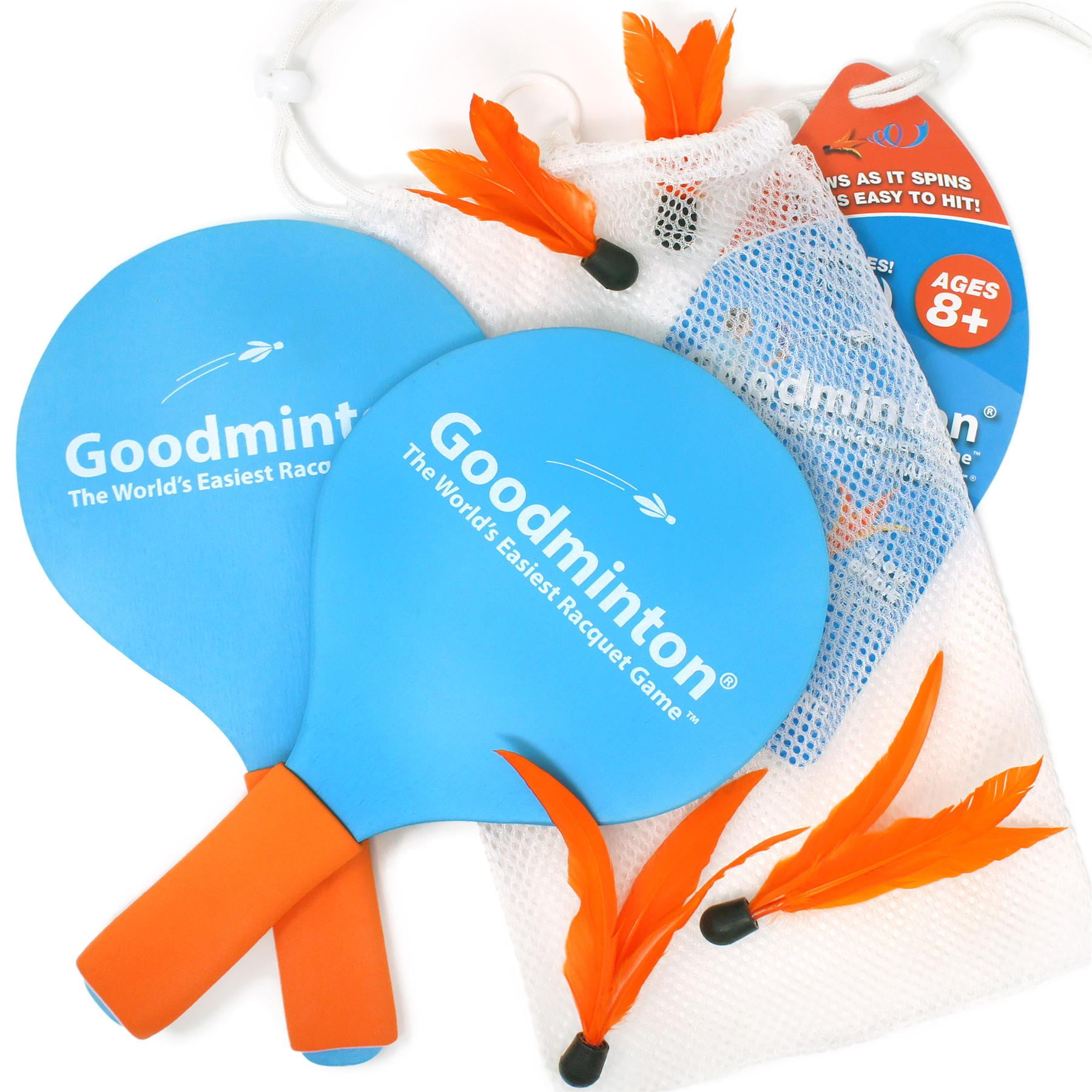 VIAHART Goodminton | The World's Easiest Racket Game | An Indoor Outdoor Year-Round Fun Racquet Game for Boys, Girls, and People of All Ages