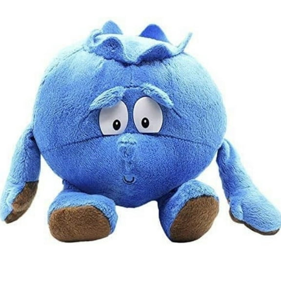 Goodness Gang Peter Blueberry Fruit Soft Plush Doll Squad 12 Authentic New Blue