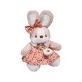 thumbnail image 1 of Goodnight Bunny Plush Toy with Crushed Flower Strawberry Bag Set - 12in Soft Stuffed Animal in Floral Dress with Bow, Removable Strawberry Pouch (No Tag) - For Kids, Toddlers, Nursery Decor, Bedtime, 1 of 4