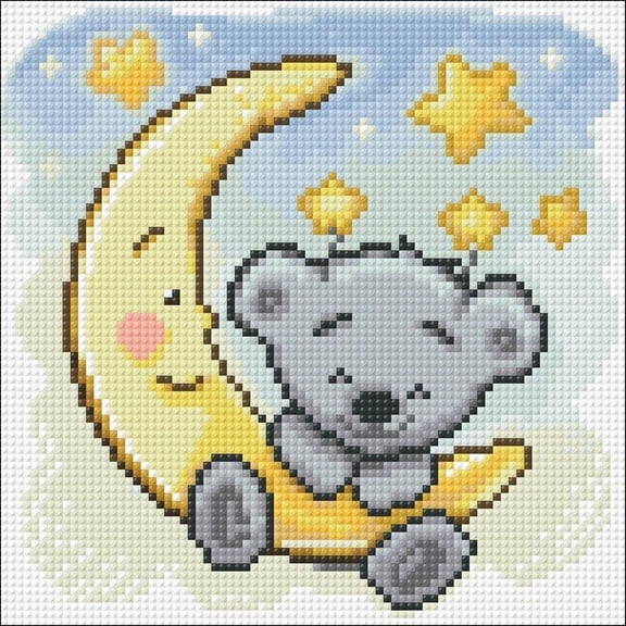 Goodnight CS2475 7.9 x 7.9 inches Crafting Spark Diamond Painting Kit