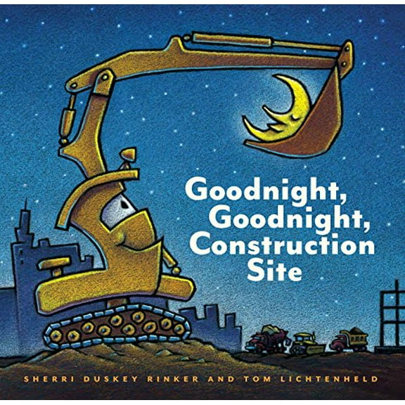 Pre-Owned Goodnight, Goodnight Construction Site, by Sherri Duskey Rinker, (Hardcover), Children's Books, English