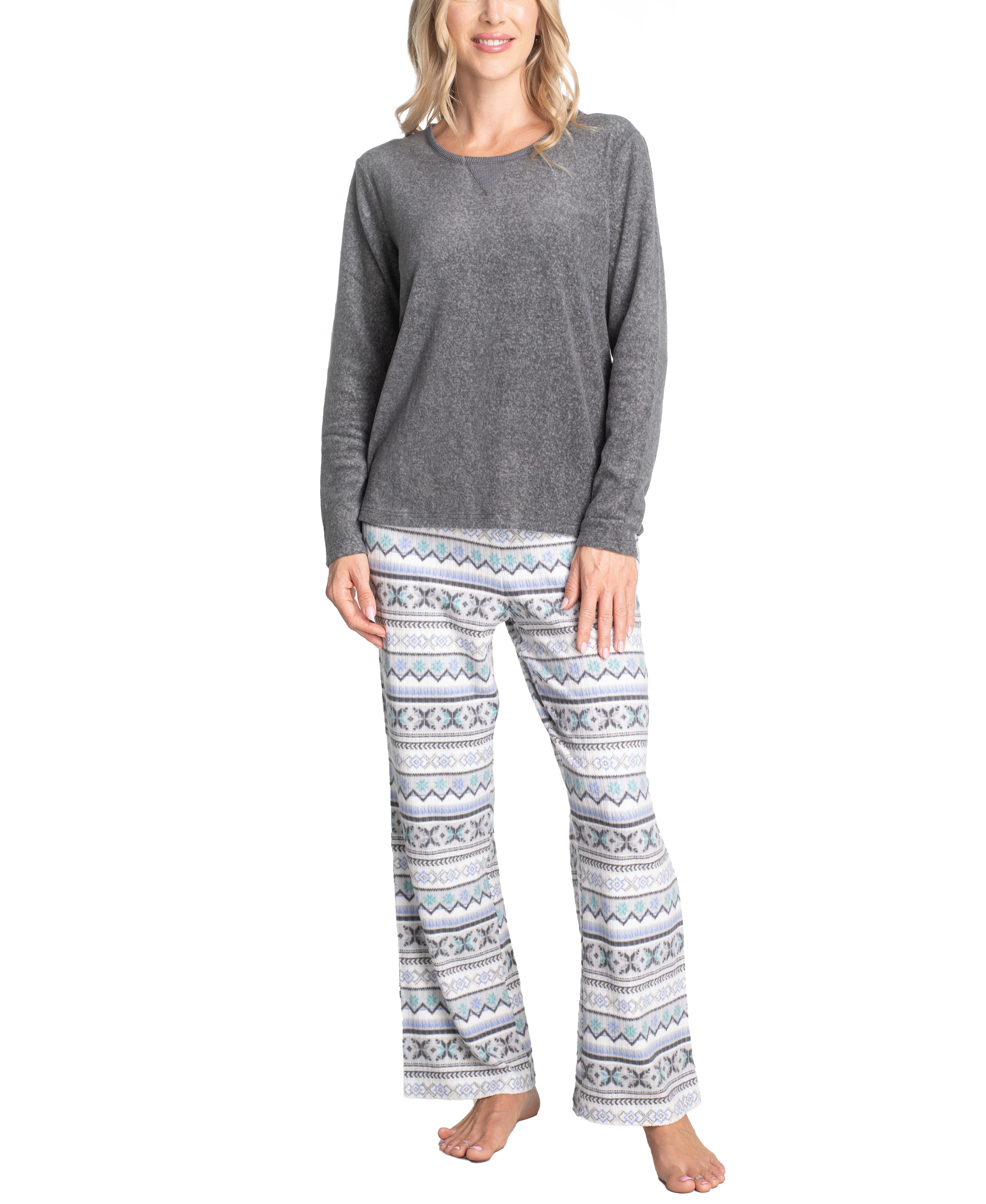 Plush Fleece Bear Pajama Set main image 1