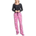 thumbnail image 1 of Goodnight Kiss Magic 3's Fleece Pajama Set with Slippers, Black/Deer, Medium, 1 of 4
