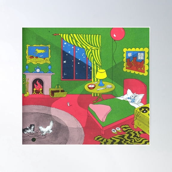 Goodnight Moon Wall Art , Poster Print Only