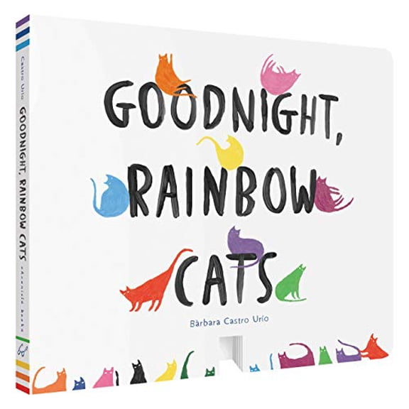 Pre-Owned Goodnight, Rainbow Cats: (Baby Shower Gift, Bedtime Board Book, Children's Cat Themed Board Book) (Paperback) 1452182132 9781452182131
