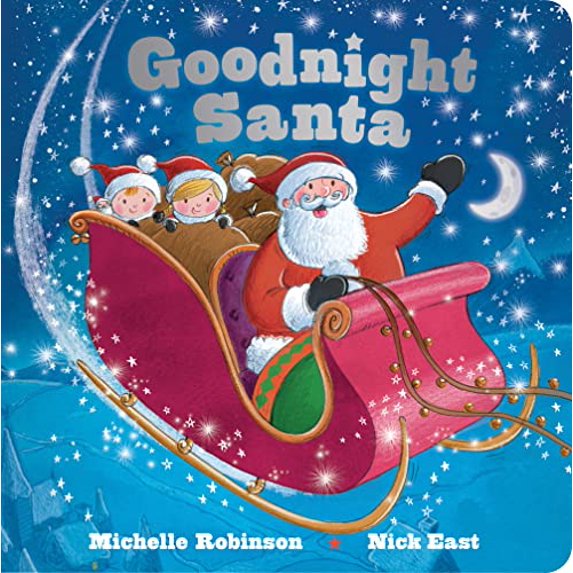 Pre-Owned Goodnight Santa: The Perfect Bedtime Book! (Board book) 1728292727 9781728292724