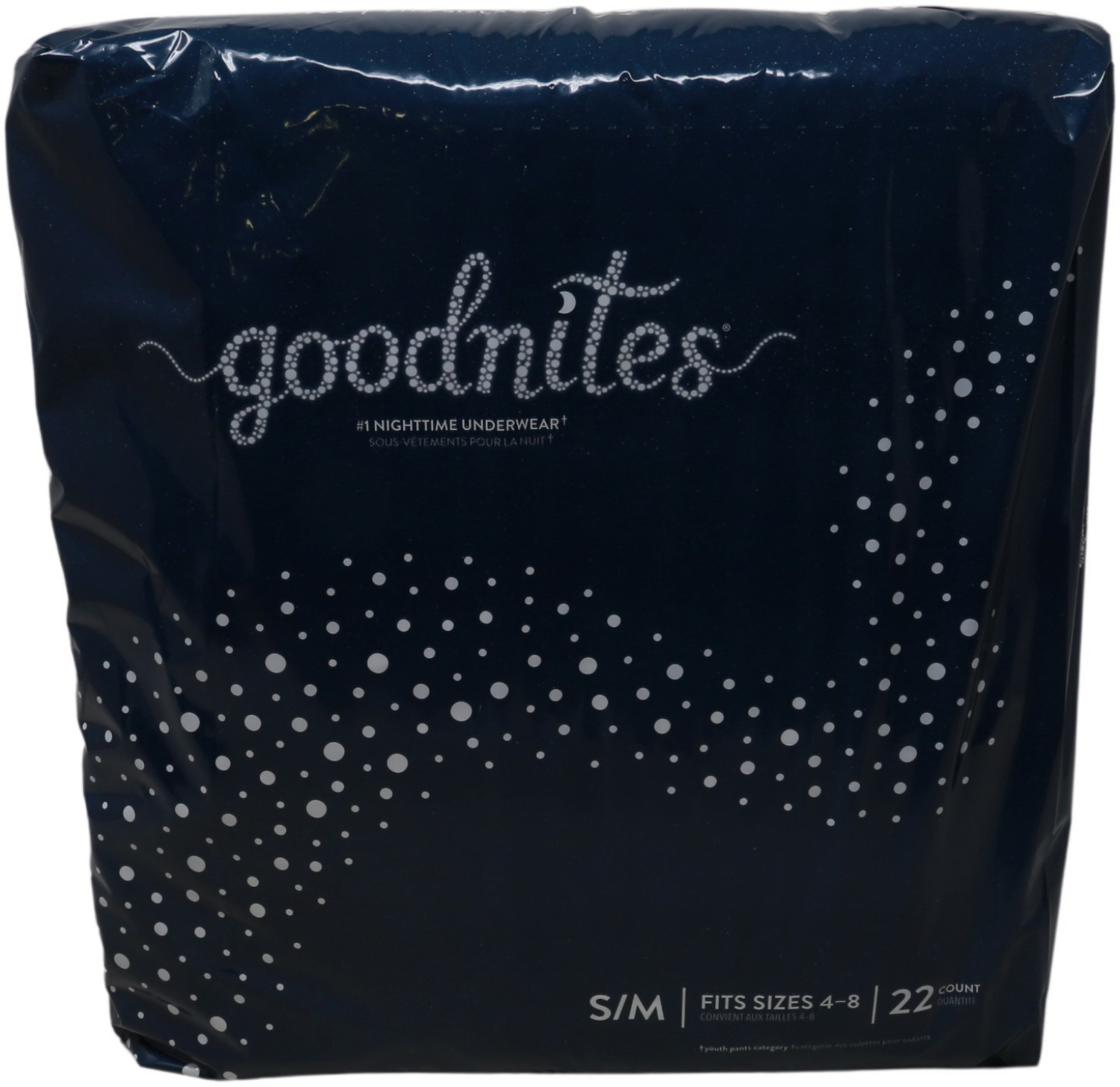 Goodnites Girls' Nighttime Bedwetting Underwear, S/M (43-68 lb.), 44 Ct - image 1 of 11