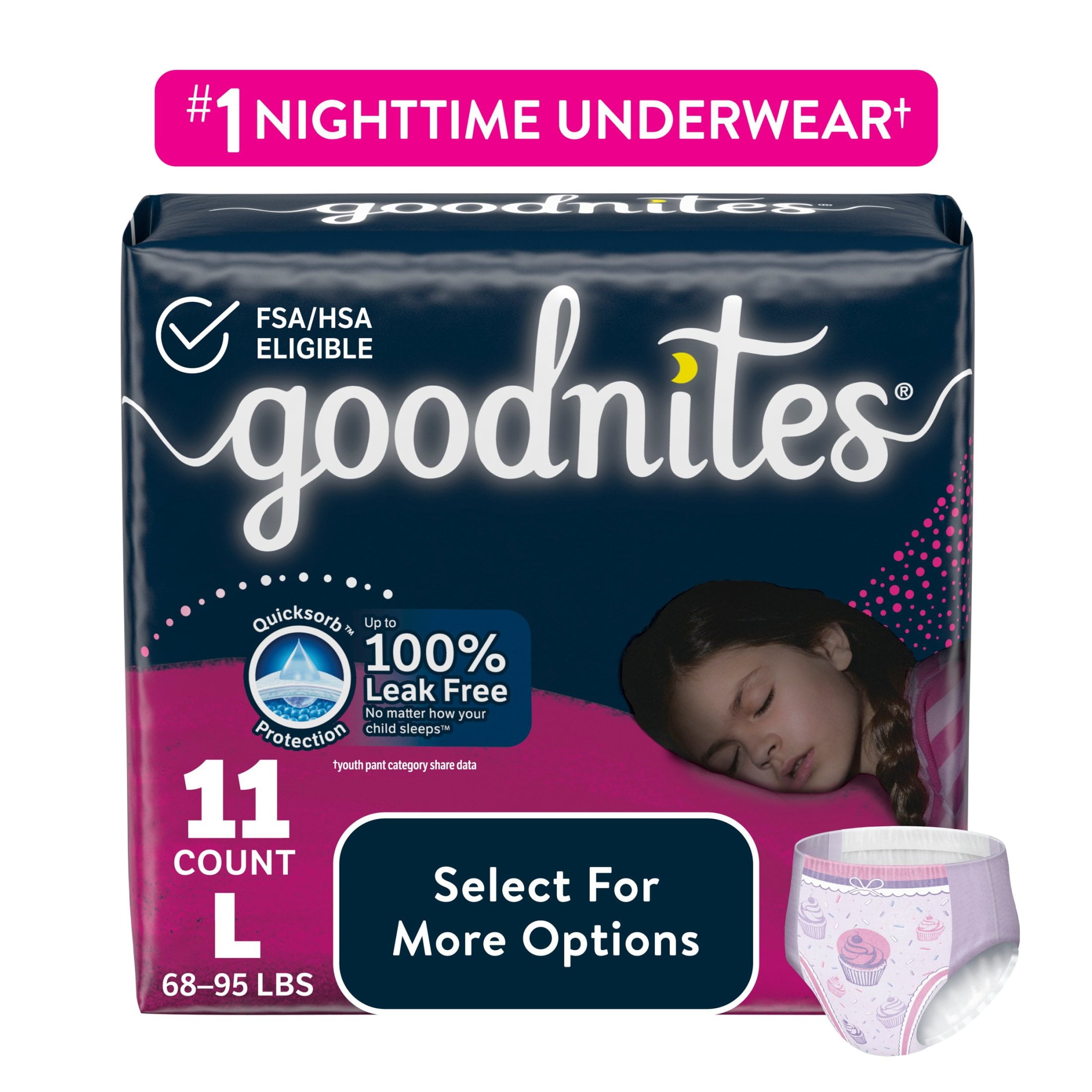 【新品未開封】Goodnites XL 女の子用 (63枚入)紙おむつ 清らか ビッグ 【新品未開封】Goodnites XL 女の子用 (63枚入)紙おむつ 清らか ビッグ