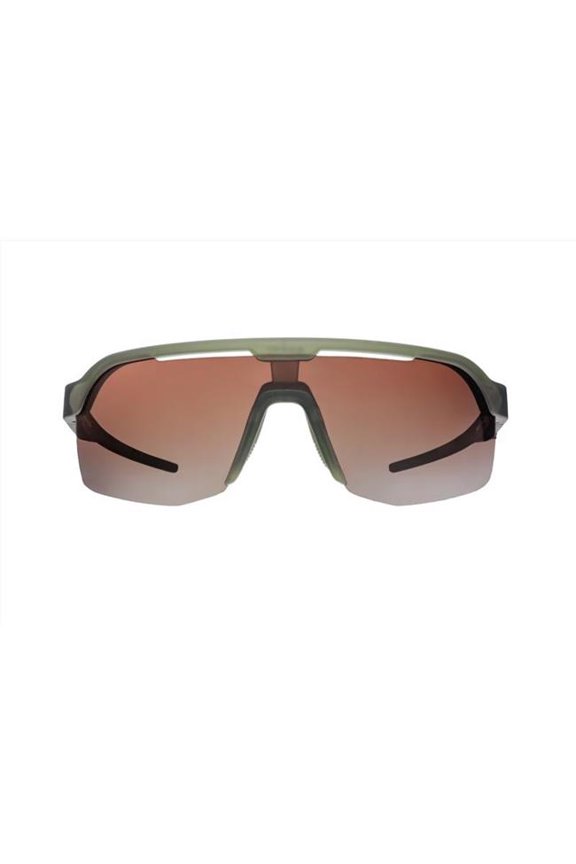 8122001 Unisex Green Frame Black Lens Polarized Sunglasses