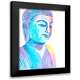 thumbnail image 1 of Goodrich, Chelsea 15x18 Black Modern Framed Museum Art Print Titled - More Vibrant Buddha, 1 of 5