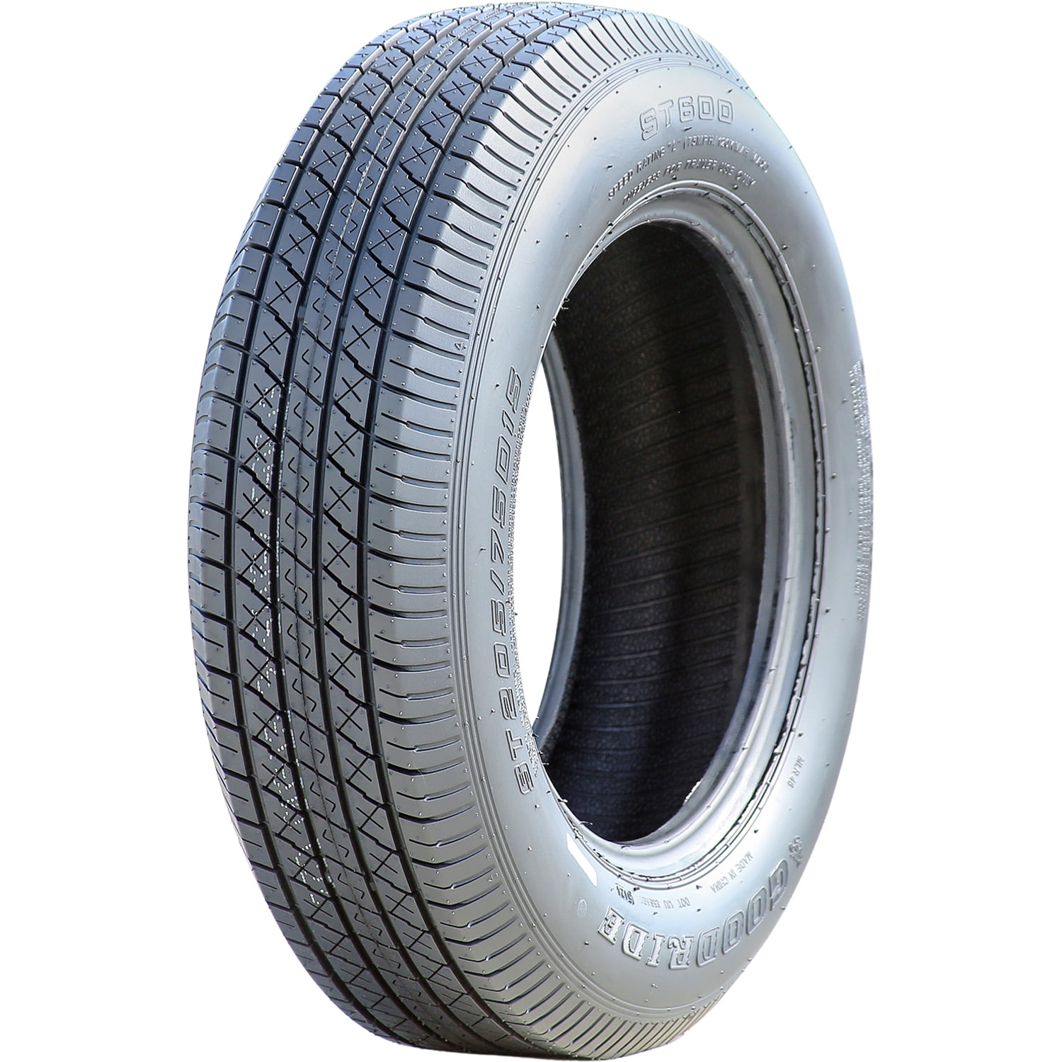 Goodride ST600 ST205/75D15 205/75D15 101/97L C 6 Ply Trailer Tire