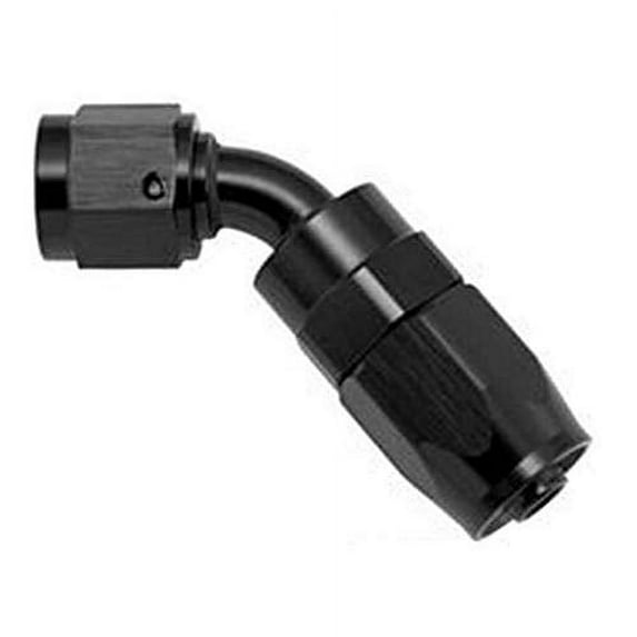 Goodridge -6 JIC 45deg. Oil Hose End - Black 1136-4506BK