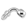 thumbnail image 1 of Goodridge Banjo Fitting 7/16 12MM W/90 DEG Bend Chrome, 1 of 1