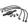 thumbnail image 1 of Goodridge HD0001-1FPBK/BK Ebony 2 Front Brake Line Kit - Stock Length, 1 of 1