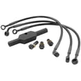 thumbnail image 1 of Goodridge HD0128-3FPBK Ebony 2 Front Brake Line Kit - Stock Length, 1 of 1